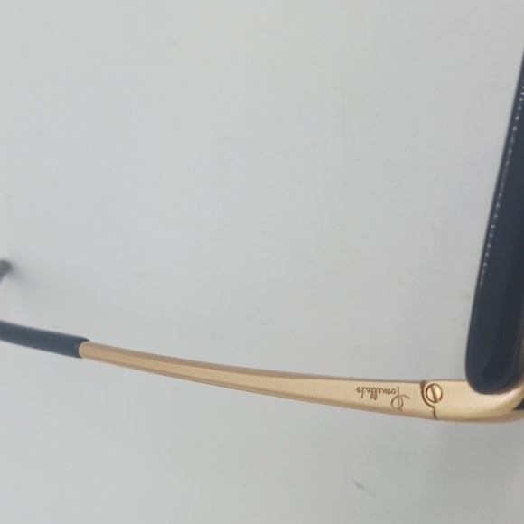 WOMEN\'S RX-ABLE POMELLATO EYEGLASS FRAMES PM00750 BLACK GOLD main image 2